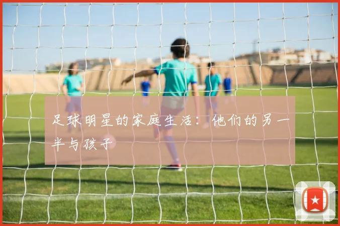 足球明星的家庭生活：他们的另一半与孩子